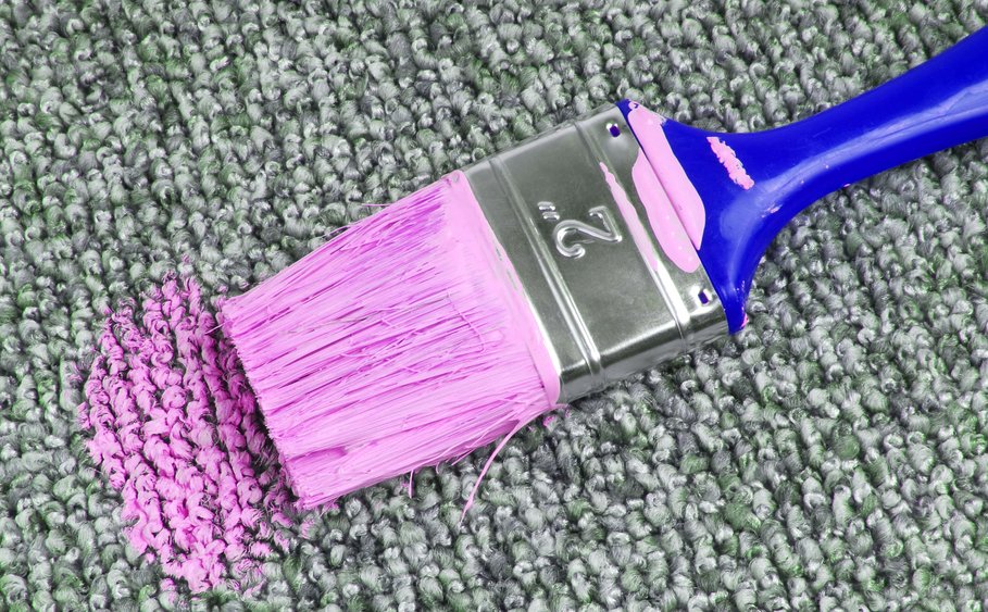 How to Remove Paint Stains from Carpet